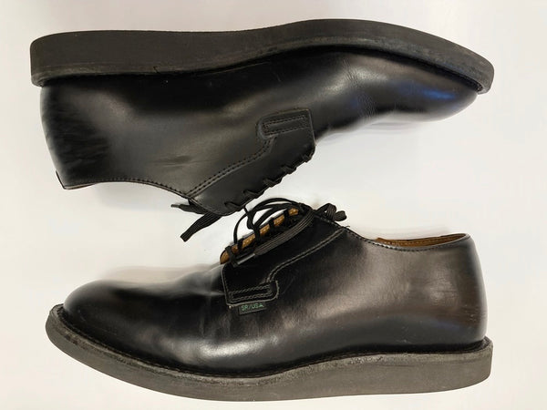 レッドウィング RED WING POSTMAN OXFORD No.00101 オックスフォード ポストマン シューズ ブラック系 黒  Made in USA メンズ靴 ブーツ その他 ブラック 27cm 101-shoes1022