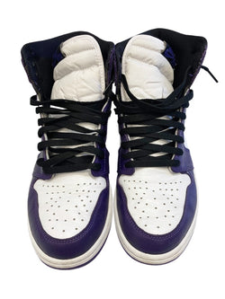 ジョーダン JORDAN NIKE AIR JORDAN 1 RETRO HIGH OG COURT PURPLE/BLACK-WHITE ナイキ エア ジョーダン 1 レトロ ハイ OG パープル系 紫 シューズ 555088-500 メンズ靴 スニーカー パープル 29cm 101-shoes1144