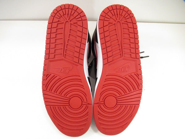 NIKE AIR JORDAN 1 MID WHITE/GYM RED-BLACK ナイキ エアジョーダン 1 ミッド ホワイト/ジム レッド-ブラック メンズ スニーカー シューズ 靴 サイズ 28cm 554724-122 (SH-463)