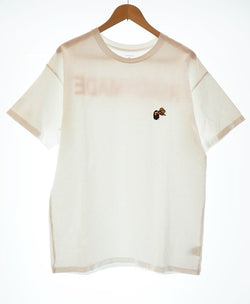 ア ベイシング エイプ A BATHING APE レディメイド READYMADE 21ss PKG TEE 白 ロゴ  Tシャツ プリント ホワイト Lサイズ 101MT-107