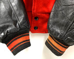 US古着 50s Supremeby Sportswear ヴィンテージ スタジャン ジャケット 刺繍 レッド 201MT-1931