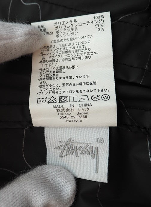 ステューシー STUSSY ライトジャケット フーディ 切替え バッグロゴ