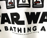 アベイシングエイプ ABATHINGAPE スターウォーズ STAR WARS. R2D2 Tシャツ ロゴ ホワイト LLサイズ 201MT-1622