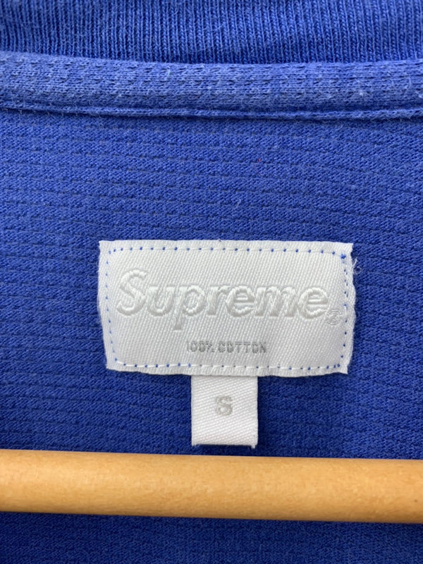 シュプリーム SUPREME 11SS Football Top フットボール Tee Tシャツ プリント ブルー Sサイズ 201MT-737