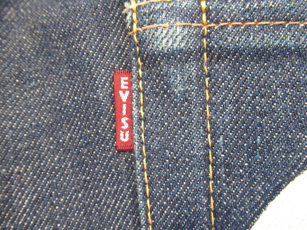 EVISU エヴィス デニム パンツ ジーンズ ボタンフライ カモメ メンズ size 38×35