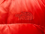 ノースフェイス THE NORTH FACE ダウン ジャケット コート アウター 刺繍ロゴ フード レッド系 赤 NDW91242 ジャケット ロゴ レッド Mサイズ 101LT-70
