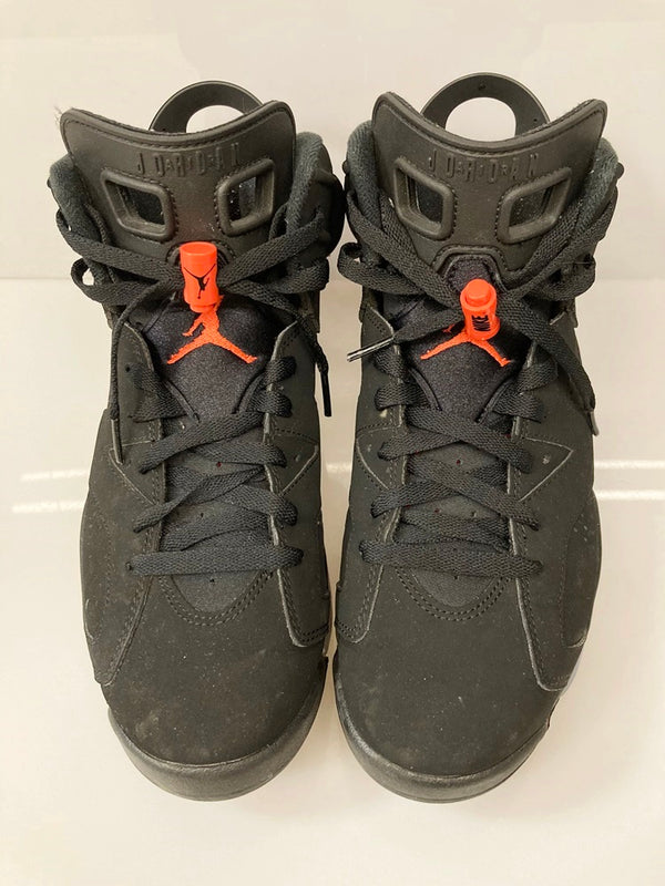 ジョーダン JORDAN AIR JORDAN 6 RETRO BLACK/INFRARED エア ジョーダン 6 レトロ インフラレッド ブラック系 黒 シューズ 384664-060 メンズ靴 スニーカー ブラック 26.5cm 101-shoes816