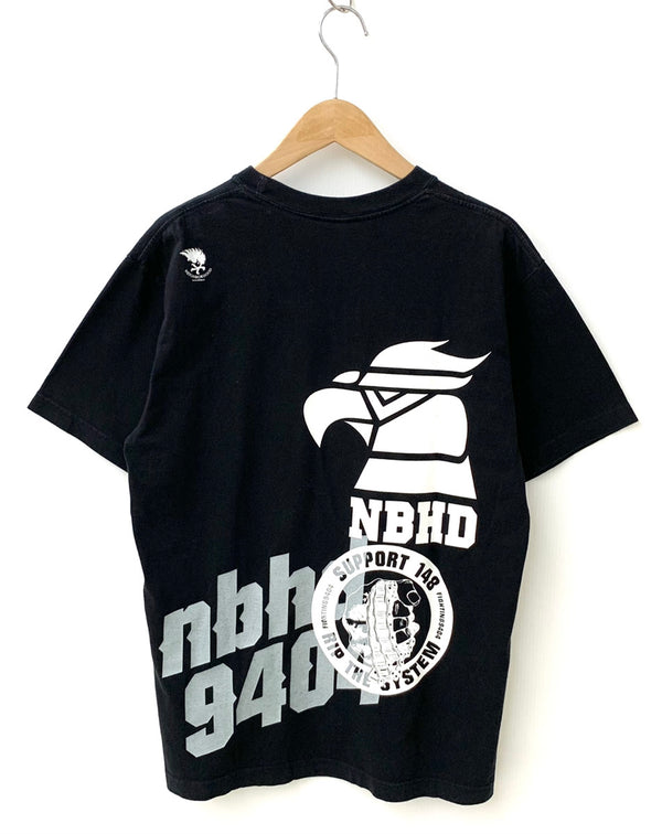 ネイバーフッド NEIGHBORHOOD smlx クルーネック Tee Tシャツ プリント ブラック 201MT-922