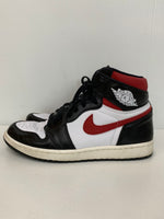 ナイキ NIKE エアジョーダン 1 レトロ ハイ オリジナル AIR JORDAN 1 RETRO HIGH OG BLACK/GYM RED-WHITE-SAIL 555088-061 メンズ靴 スニーカー ロゴ レッド 201-shoes281