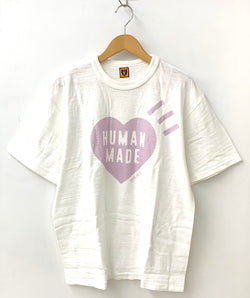 ヒューマンメイド HUMAN MADE 20SS クルーネック Tee ハート 日本製 Tシャツ ロゴ ホワイト LLサイズ 201MT-1104