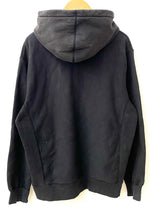 シュプリーム SUPREME 19AW Micro Logo Hooded Sweatshirt  パーカ ロゴ ブラック Lサイズ 201MT-1723