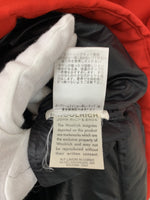 ウールリッチ WOOLRICH ダウンジャケット サイズUSA/XS 1602320 ジャケット ワンポイント レッド SSサイズ 201MT-755