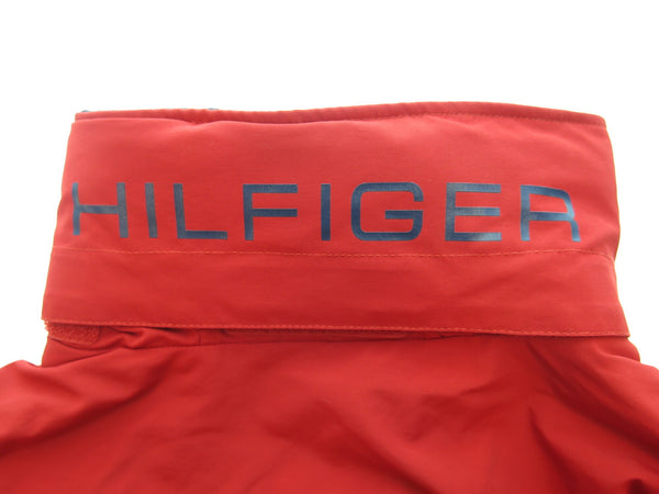 トミー・ヒルフィガー TOMMY HILFIGER セーリングジャケット ナイロン 赤  C81 78B2079 ジャケット ロゴ レッド Mサイズ 101MT-83