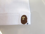 ア ベイシング エイプ A BATHING APE シャーク 半袖 ホワイト 袋付き  Tシャツ プリント ホワイト Lサイズ 101MT-13