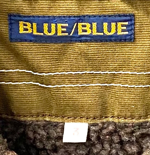 ブルーブルー BLUEBLUE デッキジャケット ジャケット 無地 カーキ 3サイズ 201MT-1929