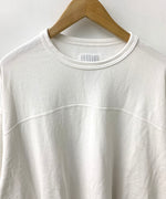 ストライプフォークリエイティブ STRIPES FOR CREATIVE S.F.C 23SS FOOTBALL L/S TEE Tシャツ 無地 ホワイト 201MT-1672