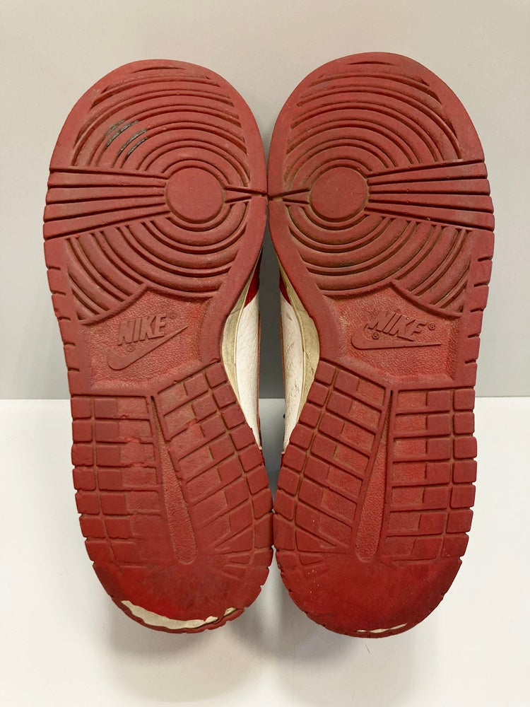 ナイキ NIKE DUNK HIGH White Varsity Red 赤 シューズ 317982-162 メンズ靴 スニーカー レッド  27.5cm 101-shoes1262