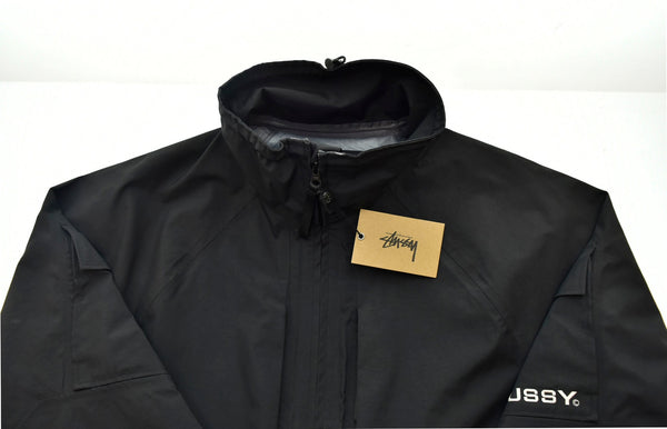 ステューシー STUSSY Apex Shell Jacket シェル ジャケット 黒  115566 ジャケット 無地 ブラック Mサイズ 103MT-145