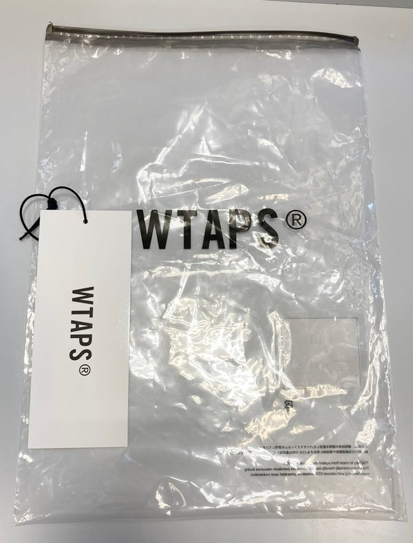 ダブルタップス WTAPS Ian / LS / Ctpl. League BLACK/WHITE ラグランシャツ 長袖カットソー トップス クルーネック 白×黒 日本製 ロゴ刺繍 231ATDT-CSM19 サイズ X 02 ロンT ワンポイント ホワイト 101MT-1744