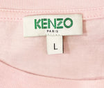 ケンゾー KENZO TIGER CLASSIC T-SHIRT タイガー クラシック Tシャツ 半袖 トップス プリント 虎 ピンク系  F852TS7214YA 半袖シャツ プリント ピンク Lサイズ 101LT-54