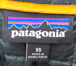 パタゴニア PATAGONIA Vネックプルオーバー ダウン STY52520 スウェット ロゴ グリーン SSサイズ 201MT-1763