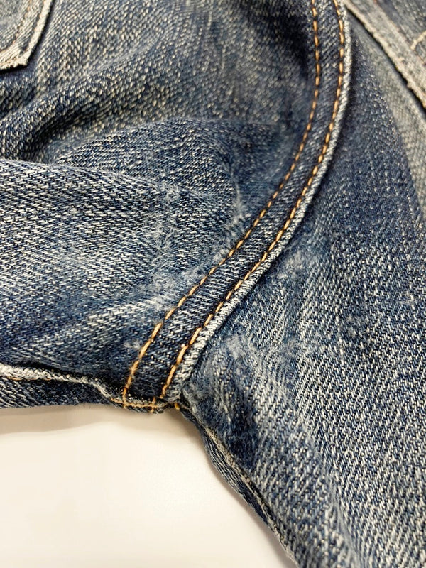 サムライジーンズ SAMURAI JEANS S0510XXⅢ 銀ラメセルビッジジーンズ  刀耳 デニムパンツ ジーパン ボトムス 36×36 デニム 無地 ネイビー 36インチ 101MB-309