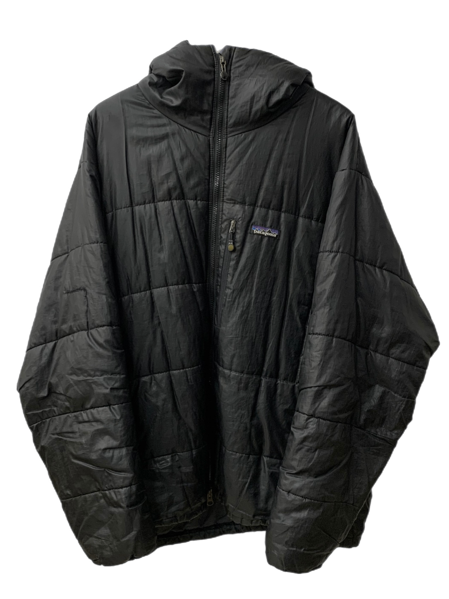 パタゴニア PATAGONIA DAS PARKA ダスパーカー 84097 ジャケット ロゴ ブラック Lサイズ 201MT-2201 |  古着通販のドンドンサガール