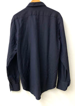 コストゥメイン COSTUMEIN COMPLEMENTAIRE イタリア製  長袖シャツ 無地 ブラック 46サイズ 201MT-2041
