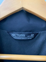 アークテリクス ARC'TERYX ソラノ SOLANO JACKET ジップアップ ゴアテックス GORE-TEX ジャケット ロゴ ブラック Sサイズ 201MT-1285