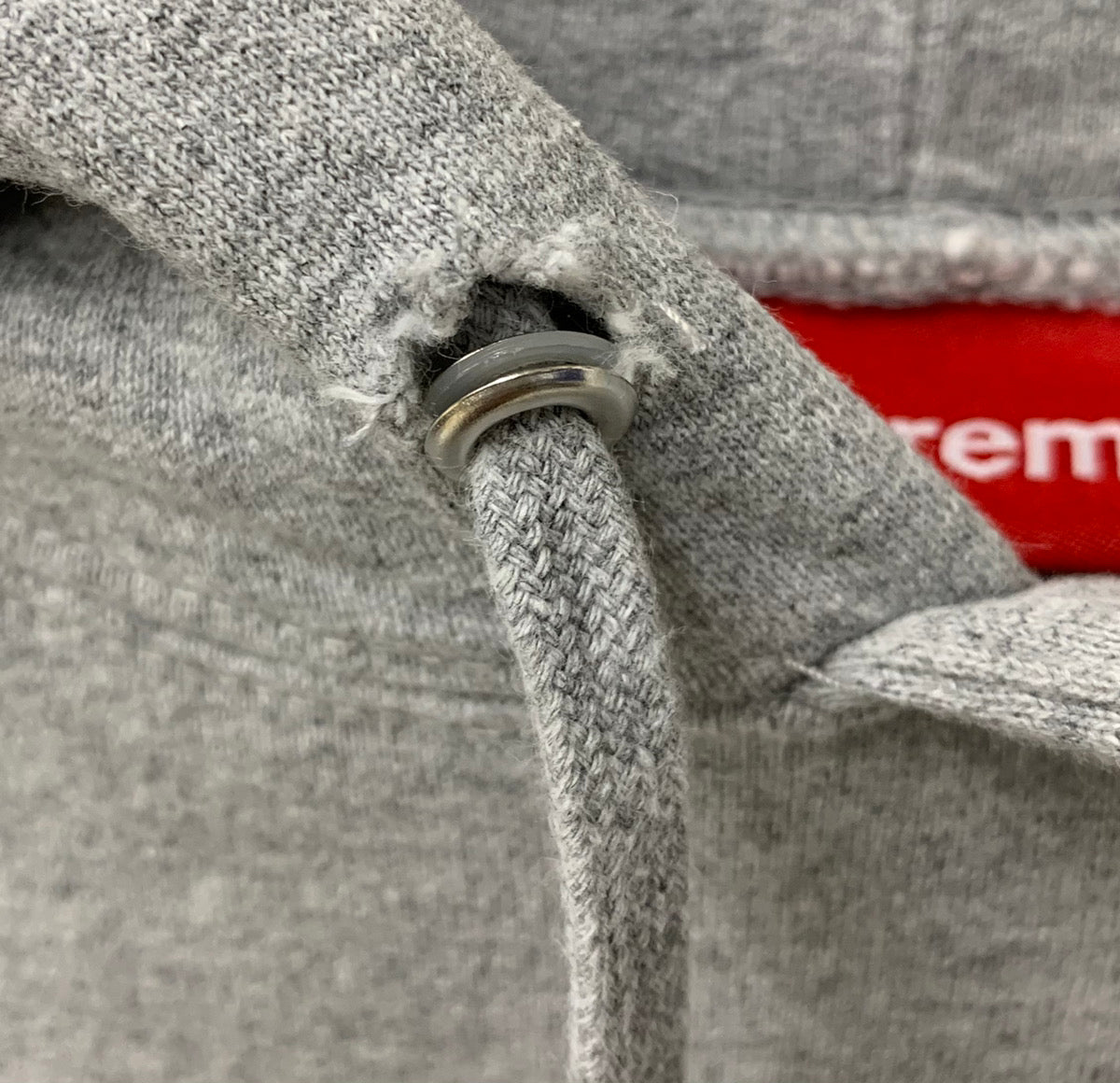 シュプリーム SUPREME 18ss Corner Label Hooded Sweatshirt パーカー