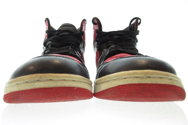 ナイキ NIKE AIR JORDAN 1 RETRO BLACK/VARSITY RED ナイキ エアジョーダン1レトロ 黒 赤 復刻  136066-061 メンズ靴 スニーカー ブラック 28.5サイズ 101-shoes4