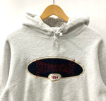 シュプリーム SUPREME Reverse Fleece Hooded Sweatshirt パーカー ロゴ ホワイト Mサイズ 201MT-1865