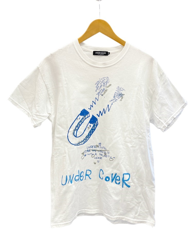 アンダーカバー UNDERCOVER JUN TAKAHASHI マグネット Ｔシャツ 白