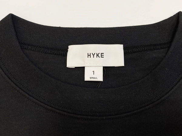 ハイク HYKE CORDURA SLEEVELESS TEE スリーブレス ブラック系 黒 Made in JAPAN 日本製  12348-0101 ノースリーブ 無地 ブラック Sサイズ サイズ 1 101LT-88
