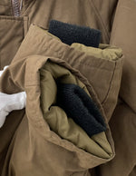 ショット SCHOTT ダウンジャケット ジャケット 刺繍 ブラウン Mサイズ 201MT-607
