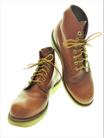 レッドウィング RED WING CLASSIC WORK ROUND TOEクラシックワーク ラウンドトゥ 茶 8166 メンズ靴 ブーツ ワーク ブラウン 26.5cm 101-shoes52