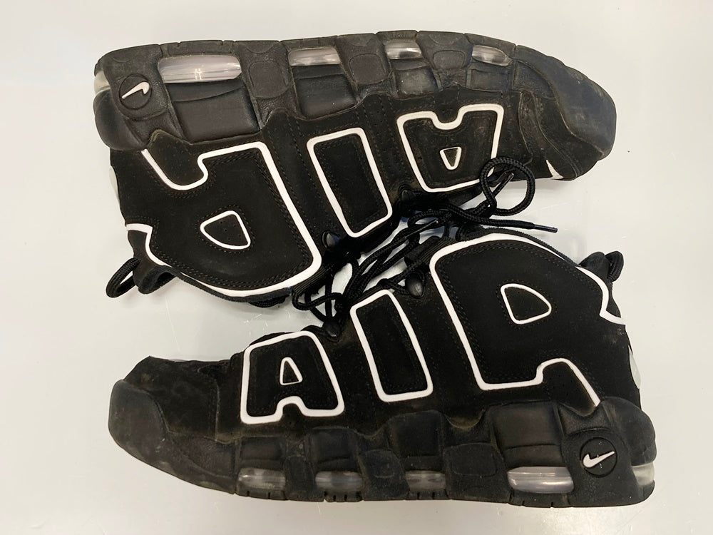 ナイキ NIKE AIR MORE UPTEMPO ナイキ エア モアアップテンポ モアテン 黒 シューズ 414962-002 メンズ靴 スニーカー  ブラック 26.5cm 101-shoes1252