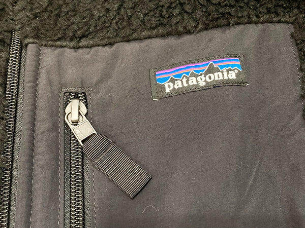 パタゴニア PATAGONIA クラシック レトロ X ジャケット BOB 20AW ロゴ ブラック系 黒 フリースジャケット アウター  23056 ジャケット ロゴ ブラック Lサイズ 101MT-1453