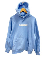 シュプリーム SUPREME Motion Logo Hooded Sweatshirt 23SS ロゴ プルオーバー パーカー  パーカ プリント ブルー Mサイズ 101MT-1837