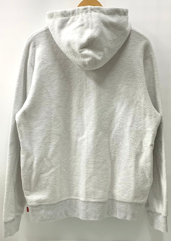 シュプリーム SUPREME Reverse Fleece Hooded Sweatshirt パーカー ロゴ ホワイト Mサイズ 201MT-1865