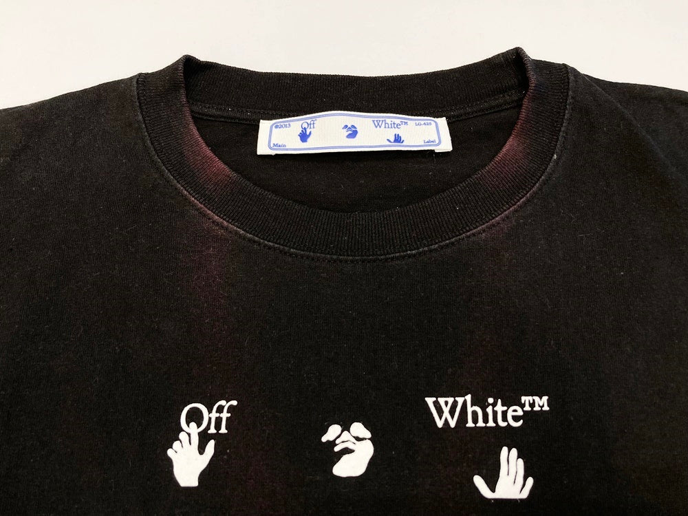 オフホワイト OFF WHITE Off-White 半袖 クルーネック トップス 
