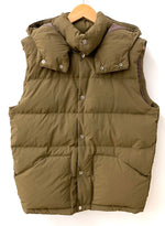 ノースフェイス THE NORTH FACE CAMP SIERRA VEST ND91848 ベスト ロゴ カーキ Lサイズ 201MT-1583