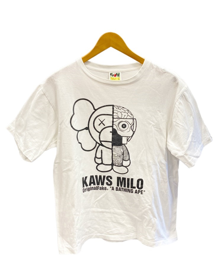 BAPE KAWS マイロ Tシャツ - Tシャツ/カットソー(半袖/袖なし)