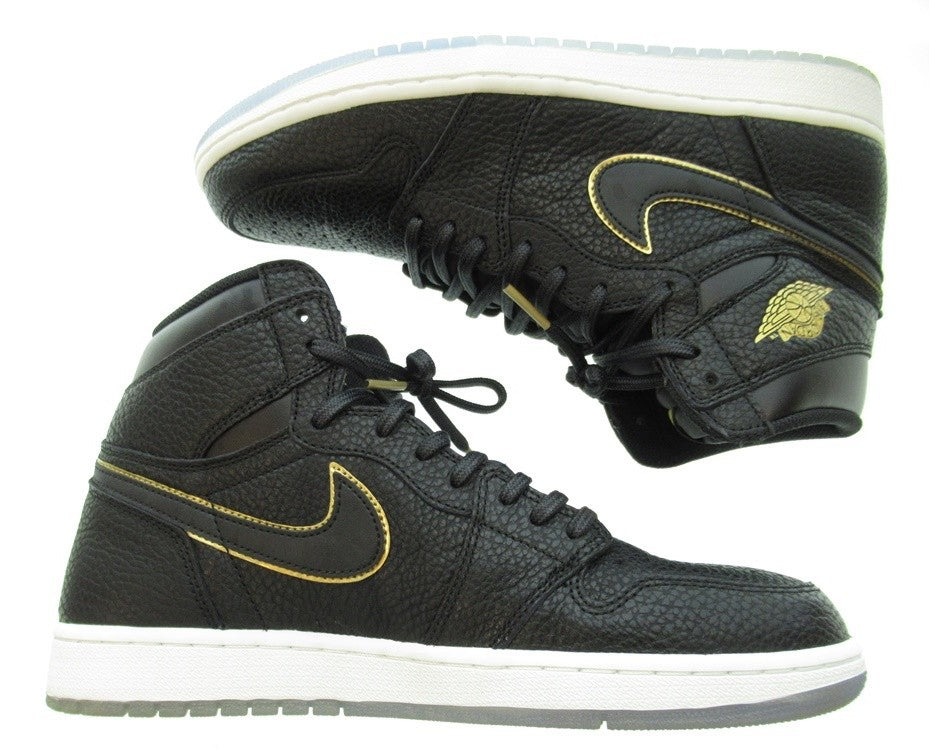 ナイキ NIKE AIR JORDAN 1 RETRO HIGH OG BLACK/METALLIC GOLD-SUMMIT