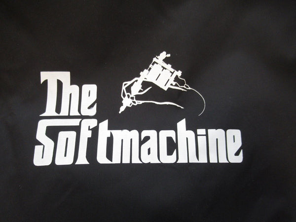 The Softmachine ソフトマシーン DEATH DEALER JK デス ディーラー コーチ ジャケット バックプリント ロゴ ブラック 黒 メンズ サイズL (TP-864)