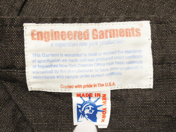 ENGINEERED GARMENTS  エンジニアド ガーメンツ 長袖 シャツ 山ポケ コットン ブラウン メンズ サイズXS