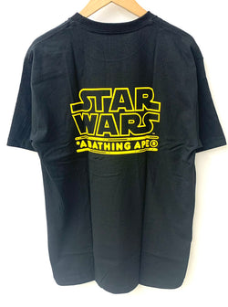 アベイシングエイプ A BATHING APE ベイプ BAPE スターウォーズ STAR WARS マイロ milo  ダースベイダー Tシャツ ロゴ ブラック LLサイズ 201MT-1624