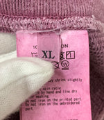 シーイー C.E OVERDYE EASILY COMFORTABLE CREW NECK Sweatshirt 刺繍 モバイル トレーナー スウェット カエル パープル LLサイズ 201MT-1415