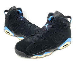 ナイキ NIKE エアジョーダン6 レトロ  AIR JORDAN 6 RETRO UNC 384664-006 メンズ靴 スニーカー ロゴ ブラック 28cm 201-shoes540