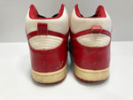 ナイキ NIKE DUNK HIGH White Varsity Red 赤 シューズ  317982-162 メンズ靴 スニーカー レッド 27.5cm 101-shoes1262
